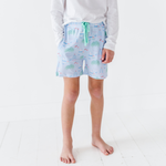 Dreams for Sail Boys Lounge Shorts- Bigger Kids