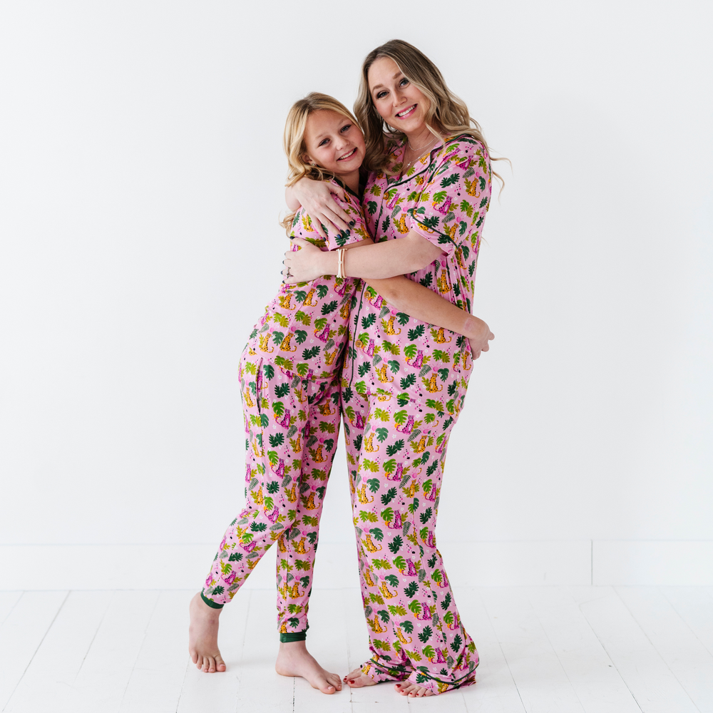 Spot On Cheetah Pajama Set - Bigger Kids (Girl)