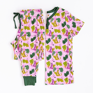 Spot On Cheetah Pajama Set - Bigger Kids (Girl)