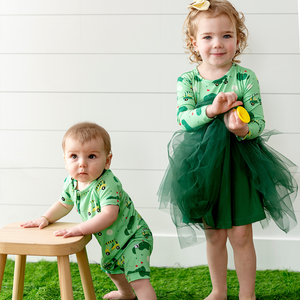 No ifs, ands, or Putts Toddler Dress With Tulle