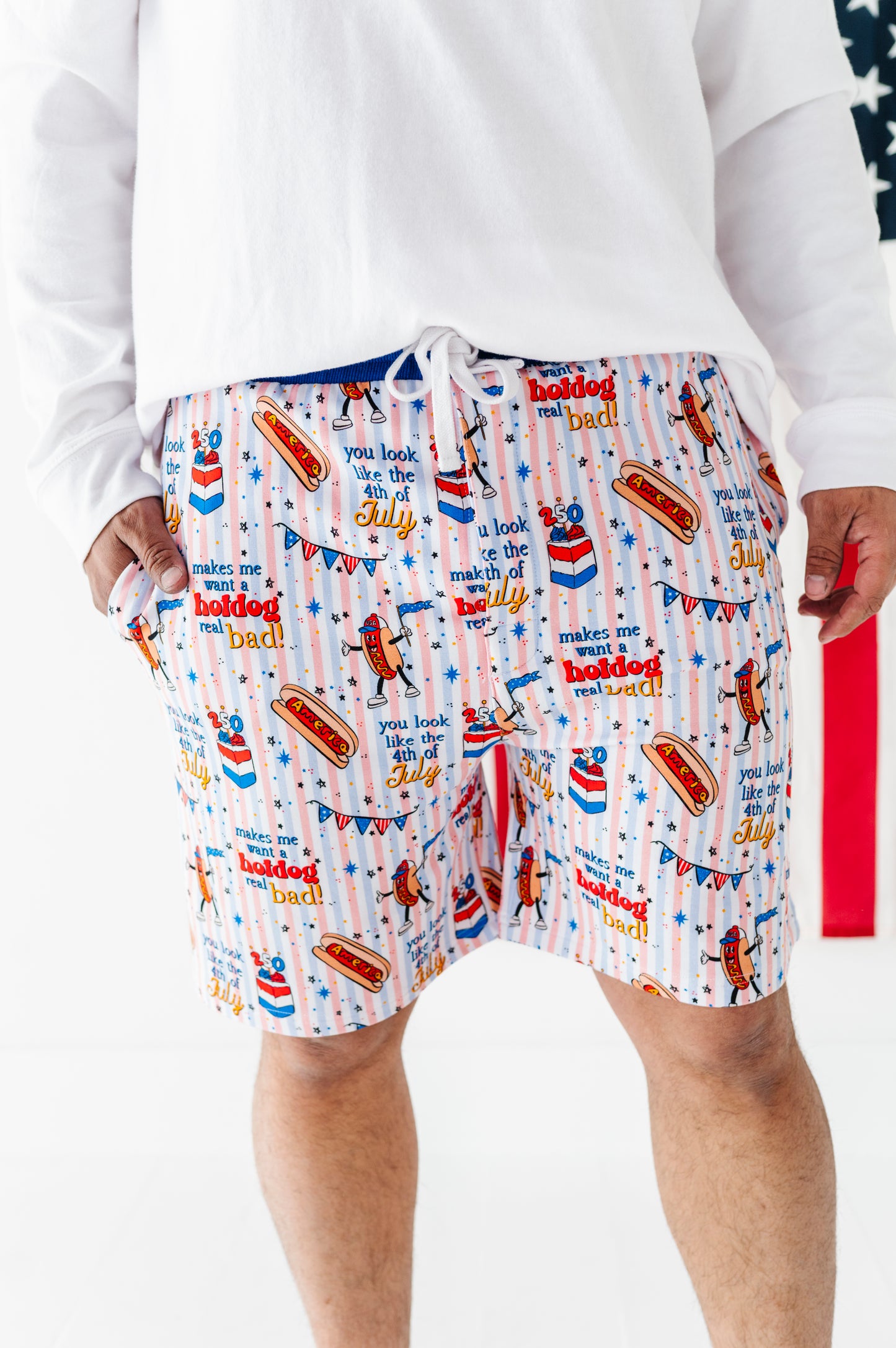 Happy 250th, America! Mens Shorts