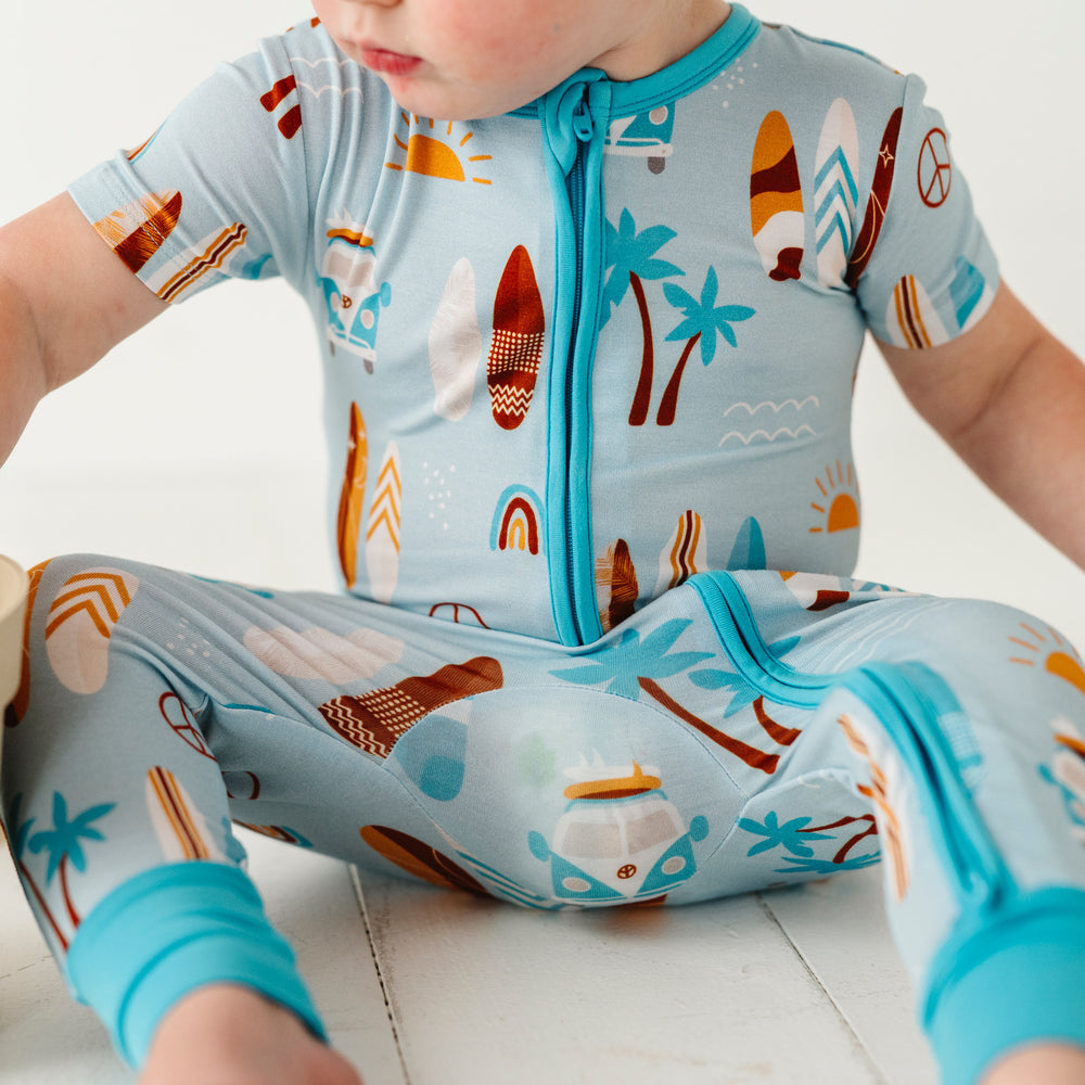 
                      
                        Surfboard Short Sleeve Romper
                      
                    