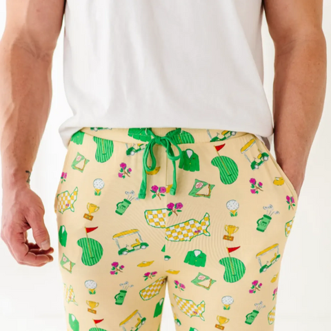 Green Jacket Dreams Mens Lounge Pants