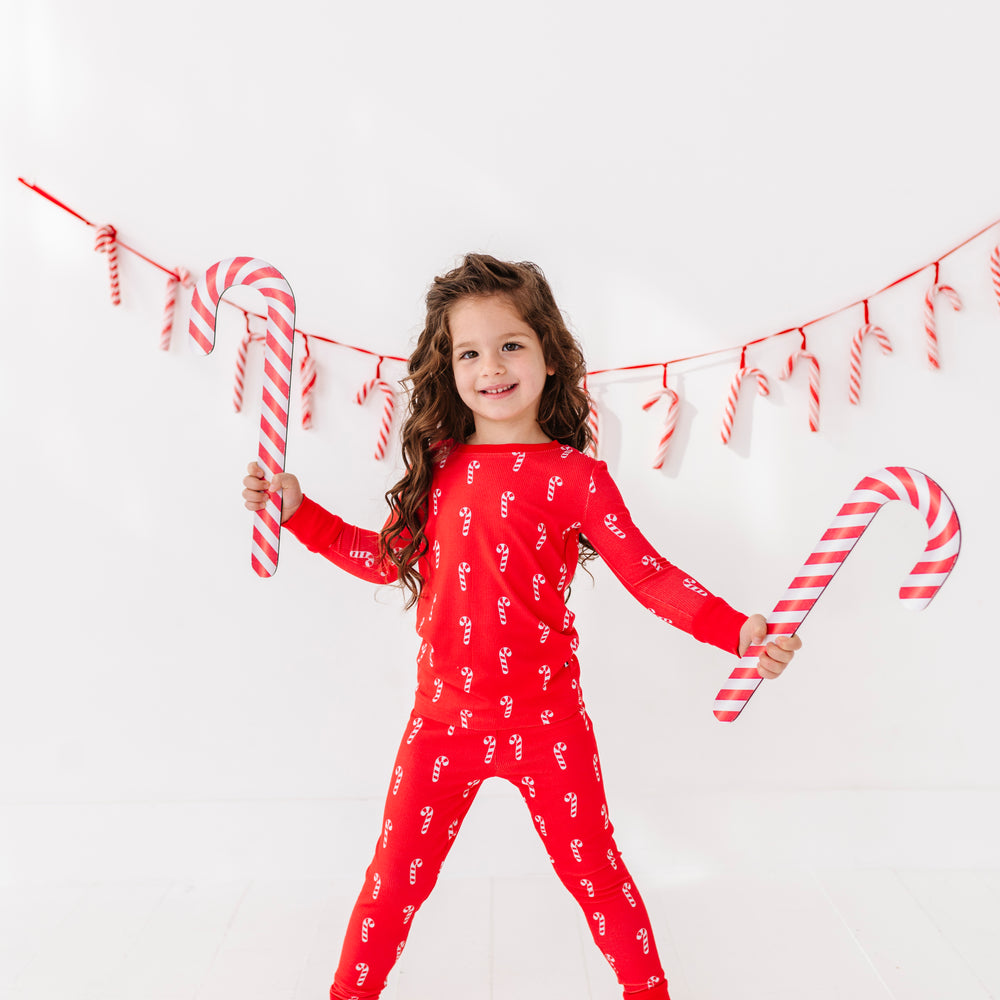 
                      
                        Sweet & Stripey Ribbed Kids Pajamas
                      
                    