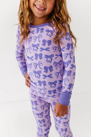 Preppy & Purple Kids Pajamas
