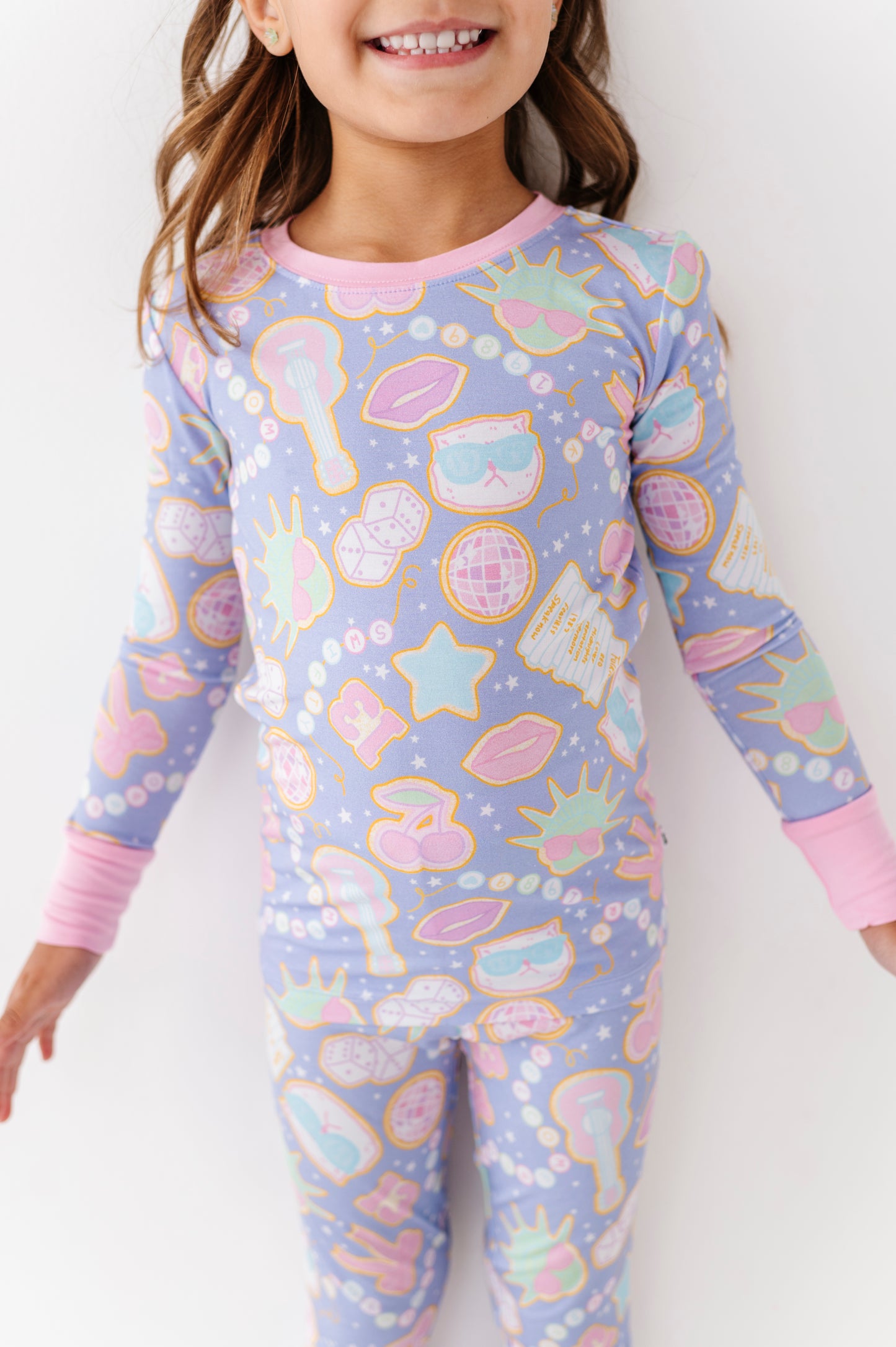 Lavender Haze (Kiki+Lulu's Version) Kids Pajamas