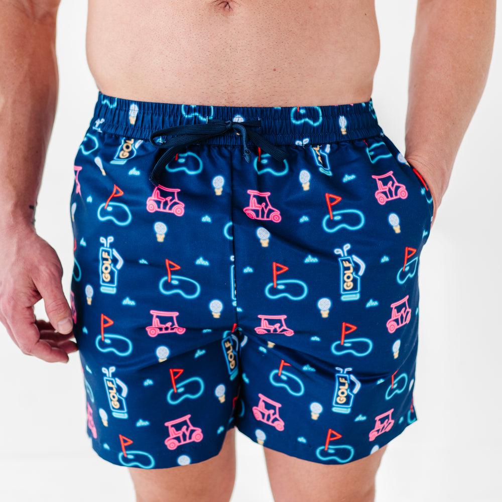 All Fore Dad Men's Swim Trunks