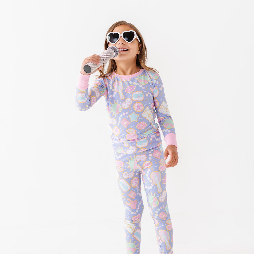 
                      
                        Lavender Haze (Kiki+Lulu's Version) Kids Pajamas
                      
                    