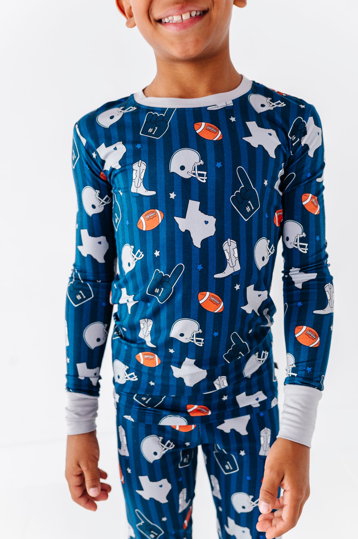 Game Day in Dallas Kids Pajamas