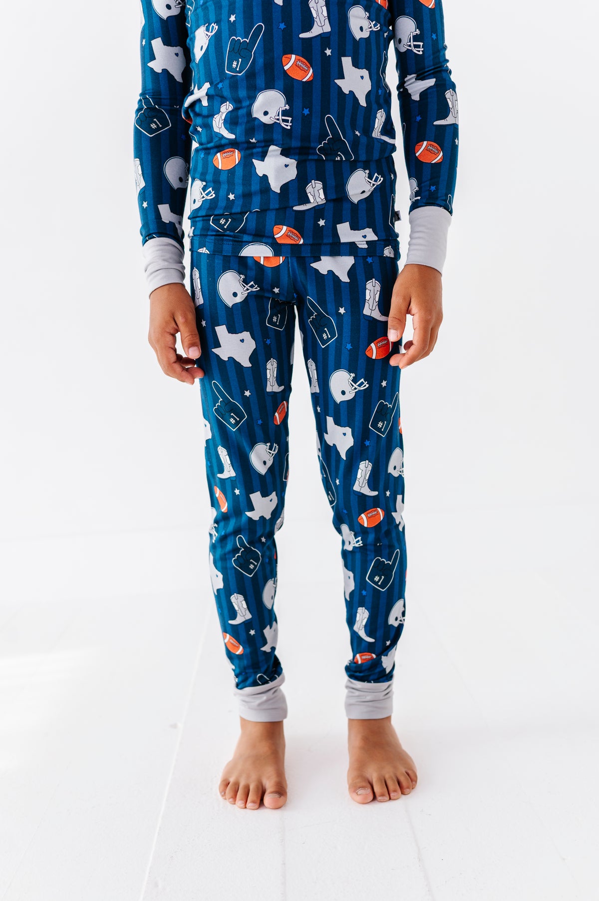 Game Day in Dallas Kids Pajamas