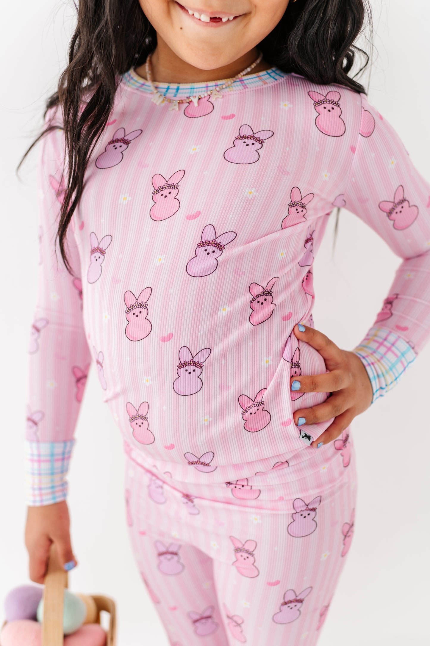 Pink Peeps Kids Pajamas