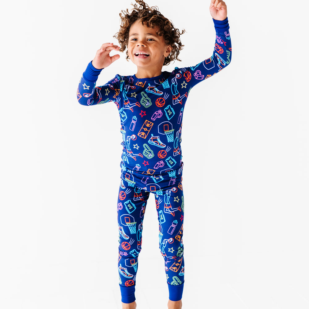 
                      
                        Neon Basketball Kids Pajamas
                      
                    