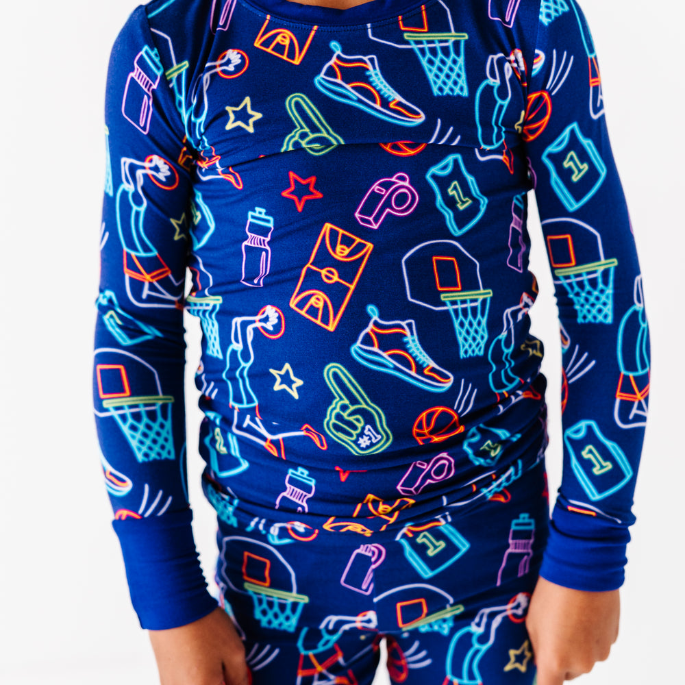 
                      
                        Neon Basketball Kids Pajamas
                      
                    