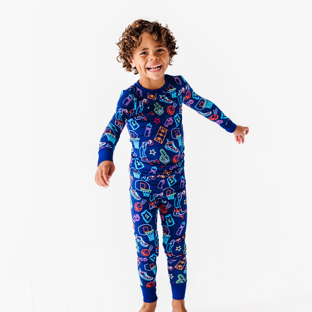 
                      
                        Neon Basketball Kids Pajamas
                      
                    