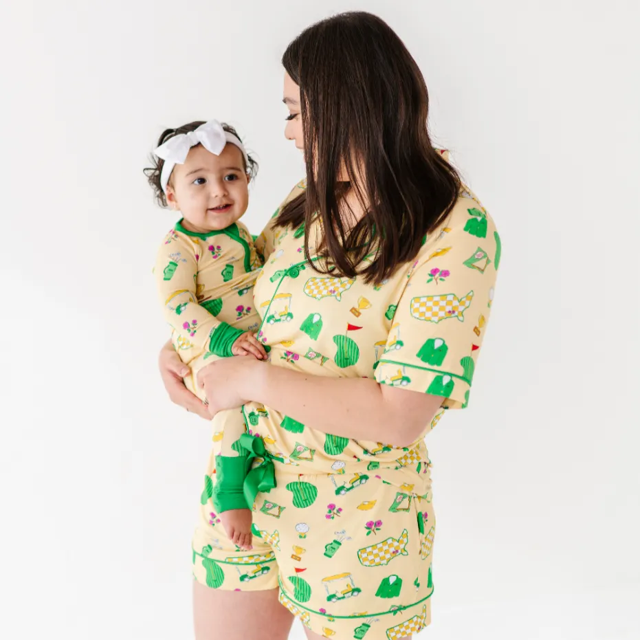 
                      
                        Green Jacket Dreams Mama Short Lounge Set
                      
                    