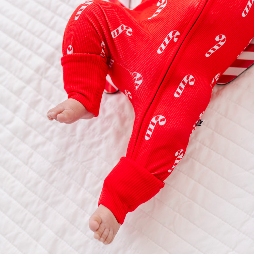 
                      
                        Sweet & Stripey Ribbed Convertible Footies
                      
                    