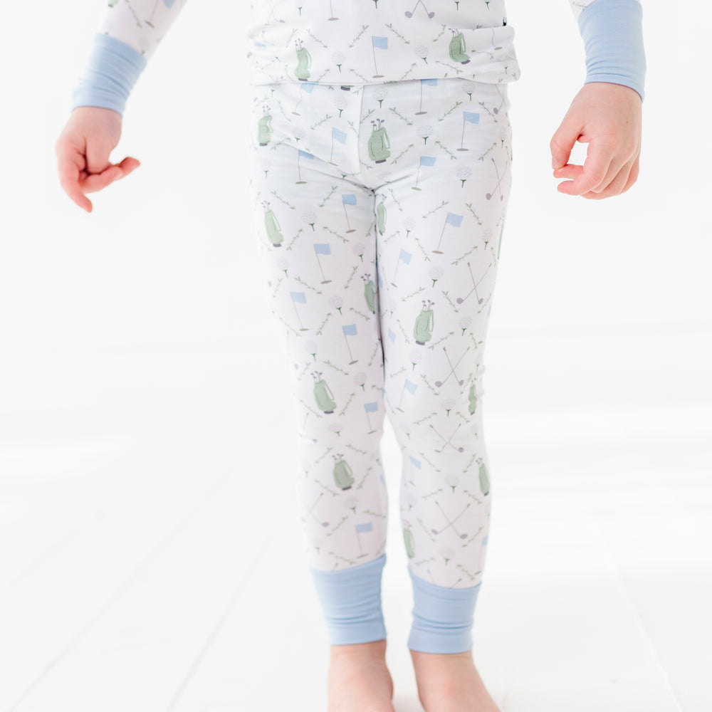 
                      
                        Dressed To the Tee Kids Pajamas Long Sleeves and Pants - Blue
                      
                    