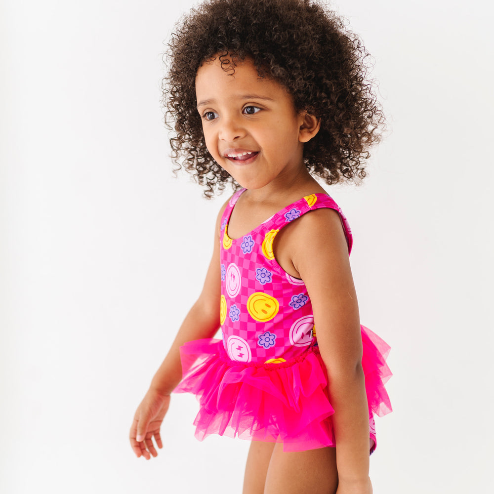 
                      
                        Electric Smiles Swimsuit With Tutu
                      
                    