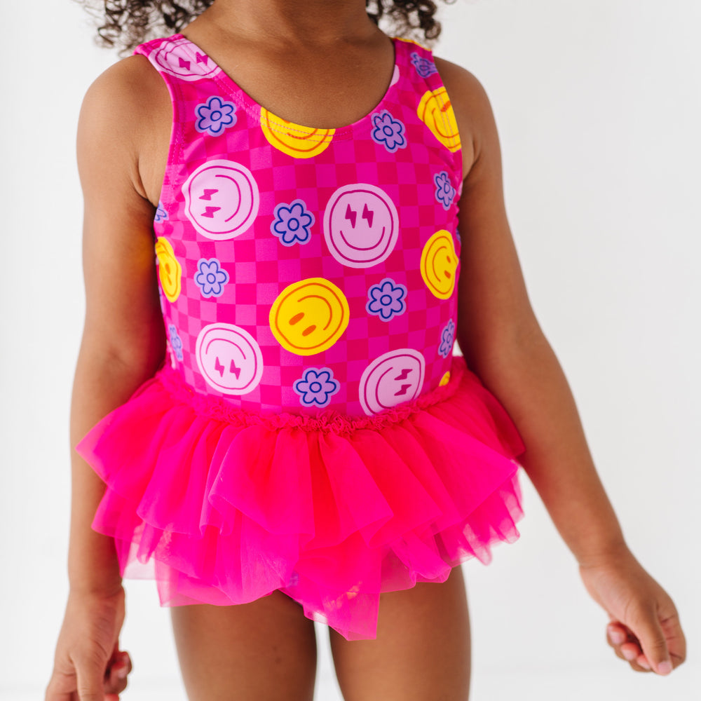 
                      
                        Electric Smiles Swimsuit With Tutu
                      
                    