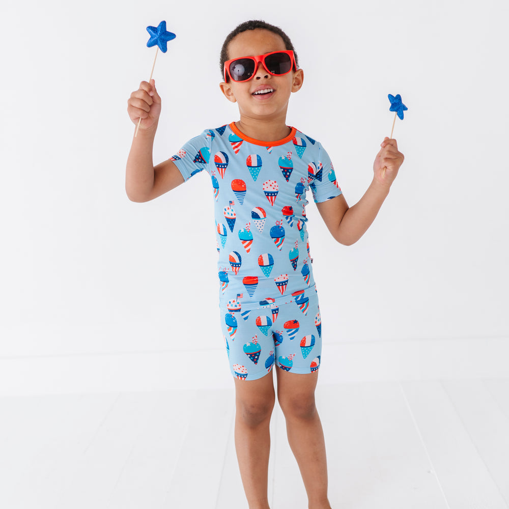 
                      
                        Stars & Snow Cones Kids Pajamas
                      
                    