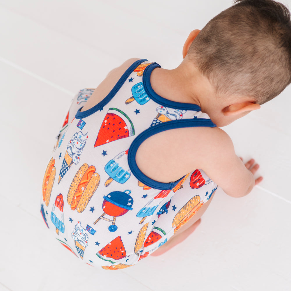 
                      
                        Red, White & BBQ Racerback
                      
                    
