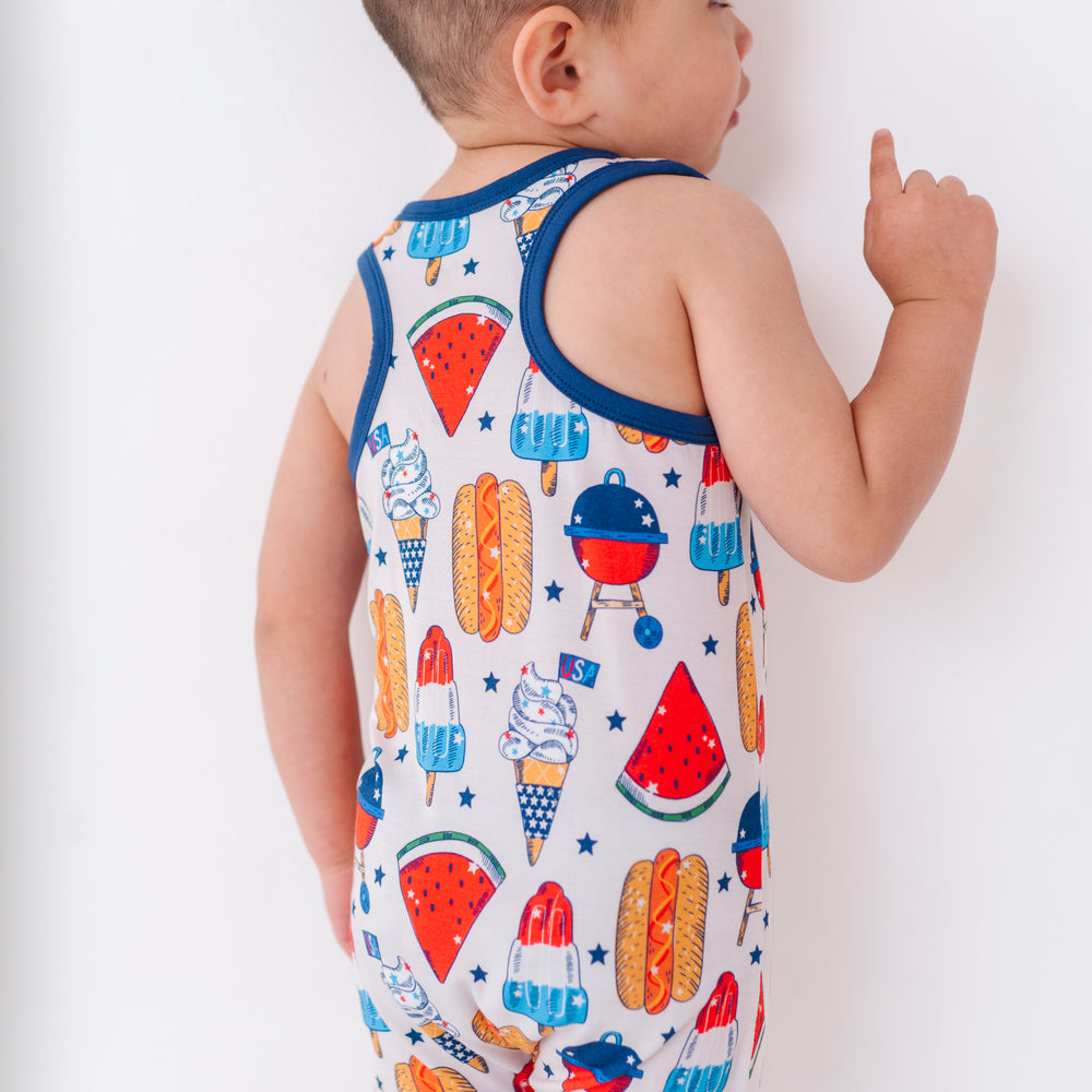 
                      
                        Red, White & BBQ Racerback
                      
                    