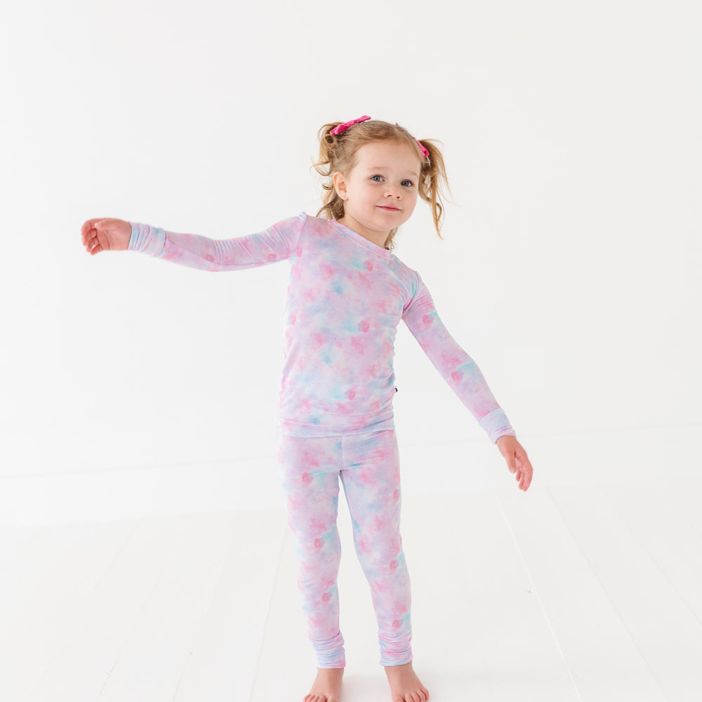 
                      
                        Girl in Tie Dye Pajamas by Kiki and Lulu
                      
                    