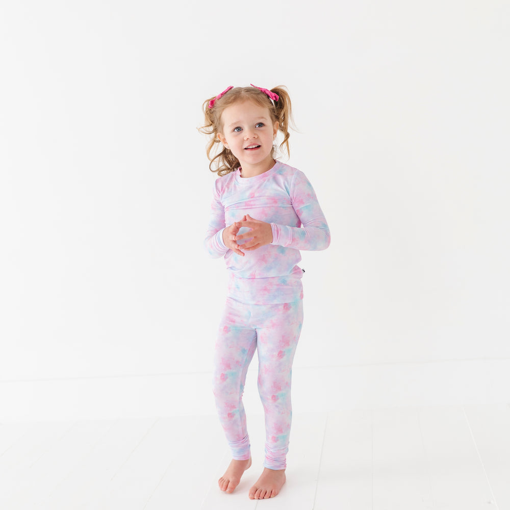 
                      
                        Girl in Tie Dye Pajamas by Kiki and Lulu
                      
                    