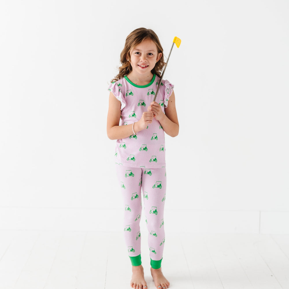 
                      
                        Who's Your Caddy Ruffle Pajamas Toddler/Kids
                      
                    