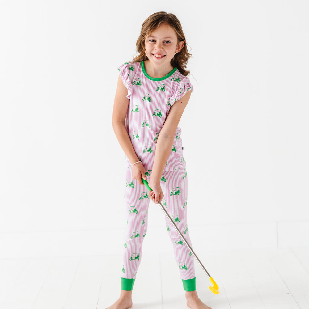 
                      
                        Who's Your Caddy Ruffle Pajamas Toddler/Kids
                      
                    