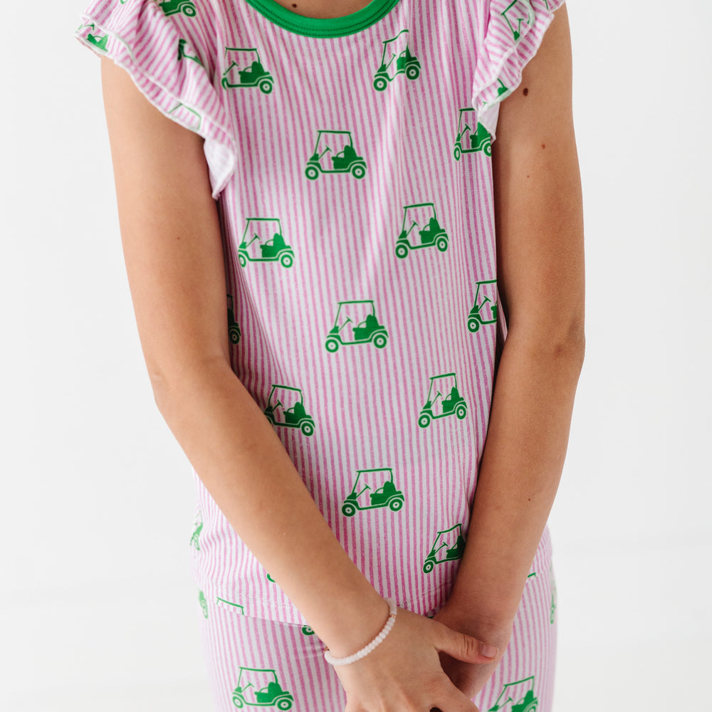 
                      
                        Who's Your Caddy Ruffle Pajamas Toddler/Kids
                      
                    