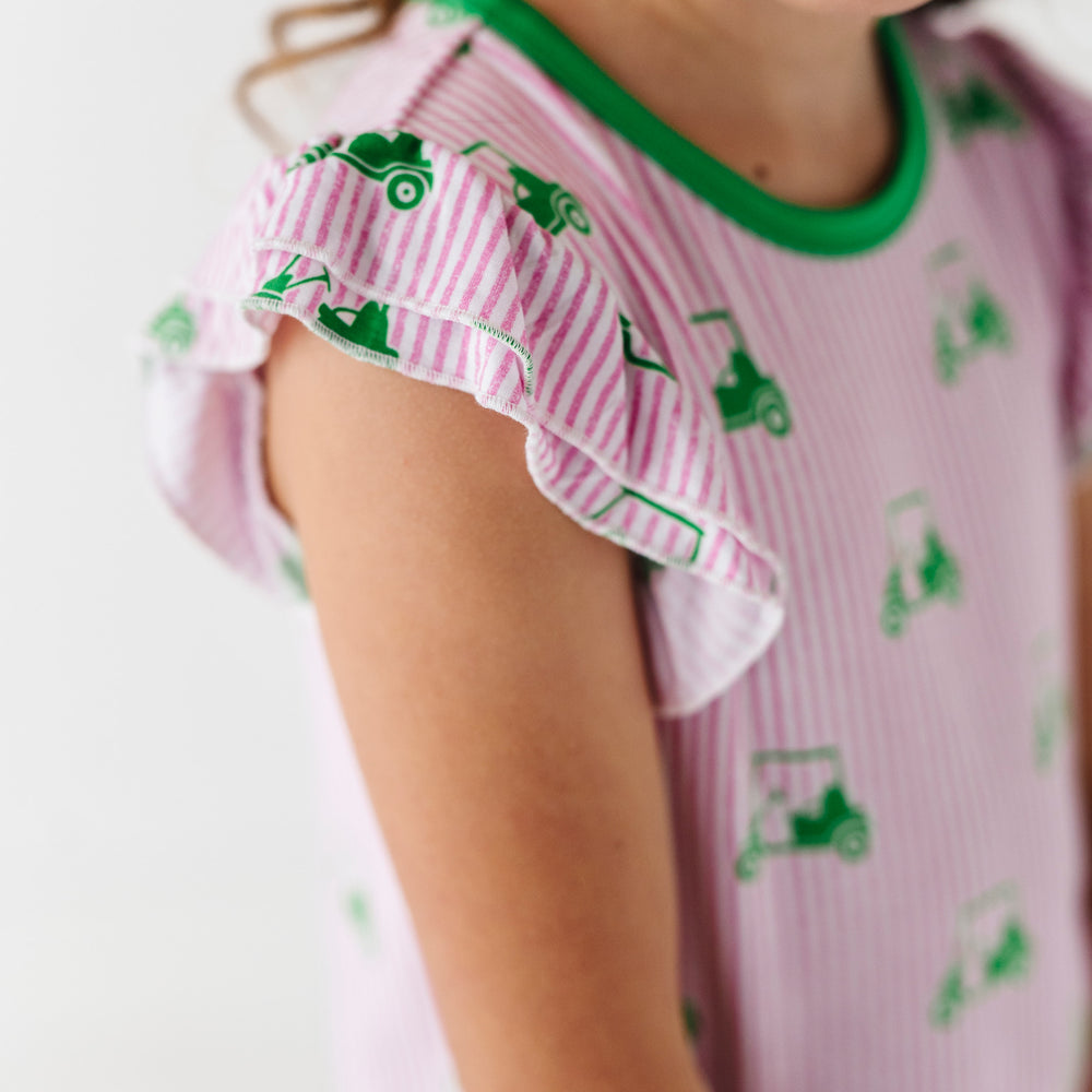 Who's Your Caddy Ruffle Pajamas Toddler/Kids