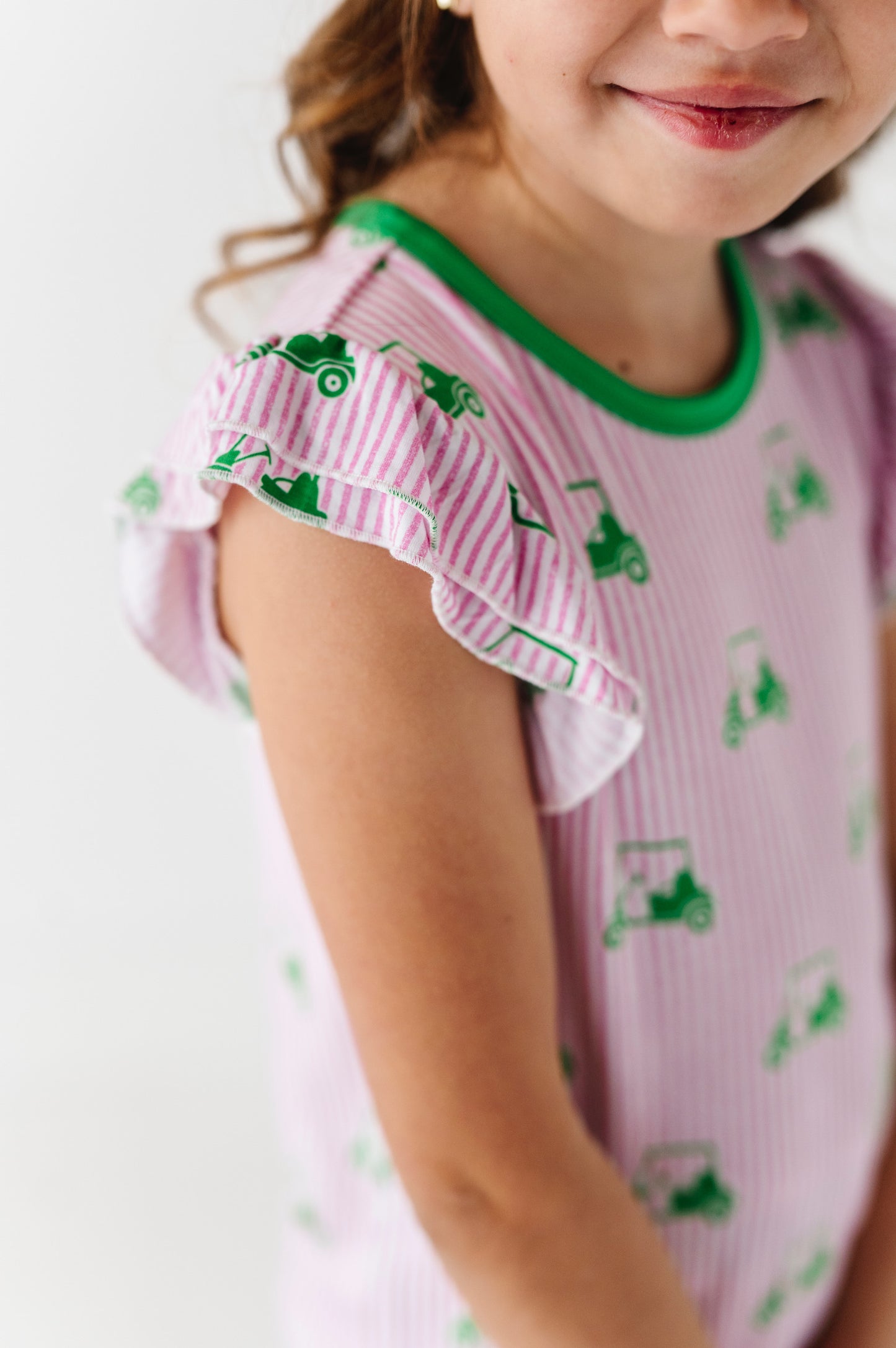 Who's Your Caddy Ruffle Pajamas Toddler/Kids