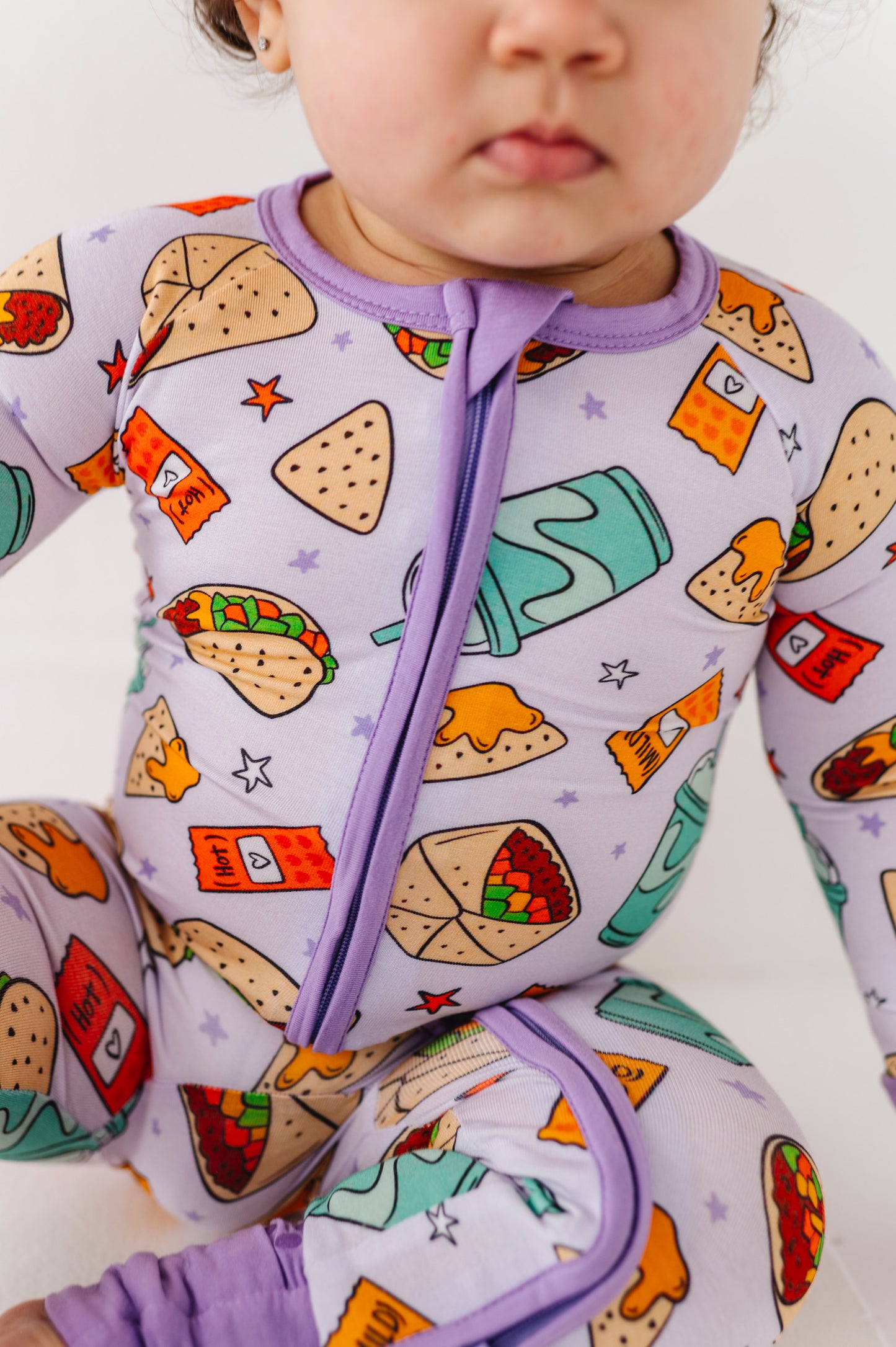 Nacho Basic Jammies Convertible Footies