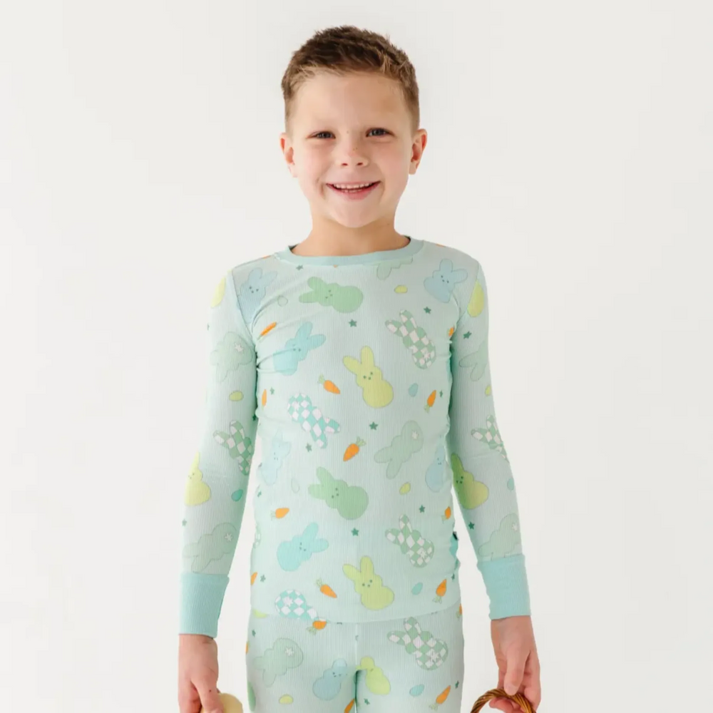 For Peeps Sake Toddler/Big Kid Pajamas- Ribbed