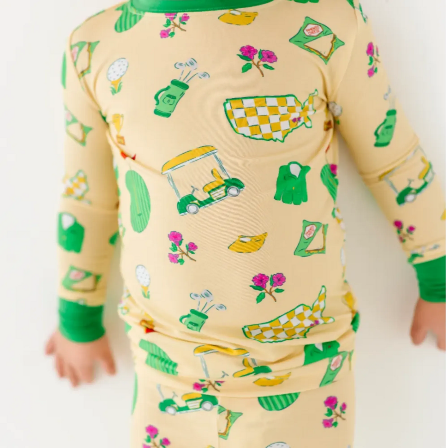 Green Jacket Dreams Kids Pajamas