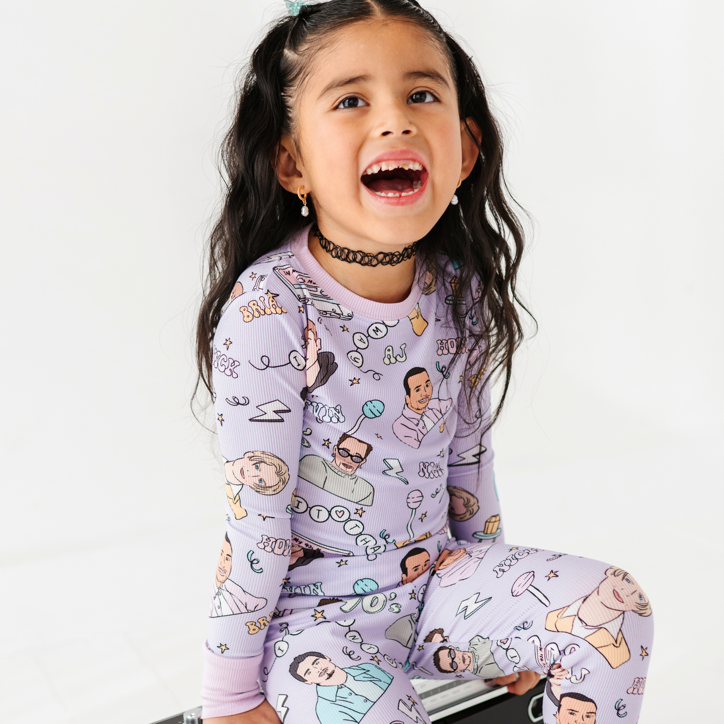 Backstreet's Back, Alright! Ribbed Kids Pajamas