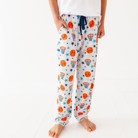 Bedtime Baller Boys Lounge Pants - Bigger Kids