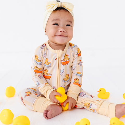 Goodnight and Good Duck Convertible Footies