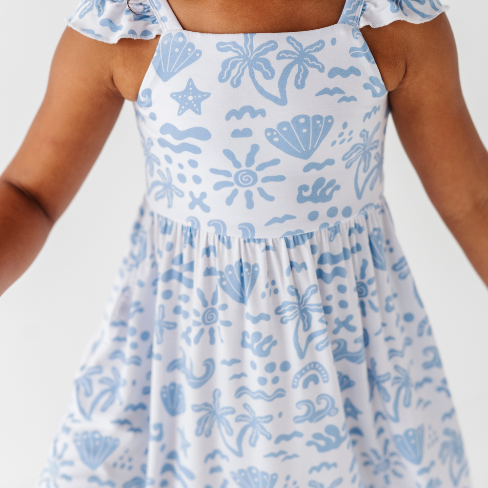 
                      
                        Chasing My Blues Away Toddler/Girls Dress
                      
                    