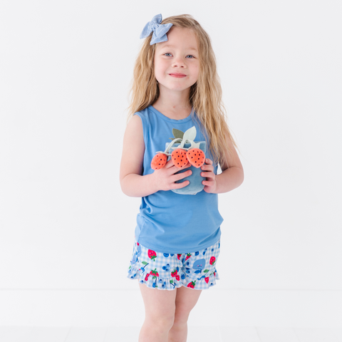 Berry Patriotic Tank & Short Set Toddler/Kids