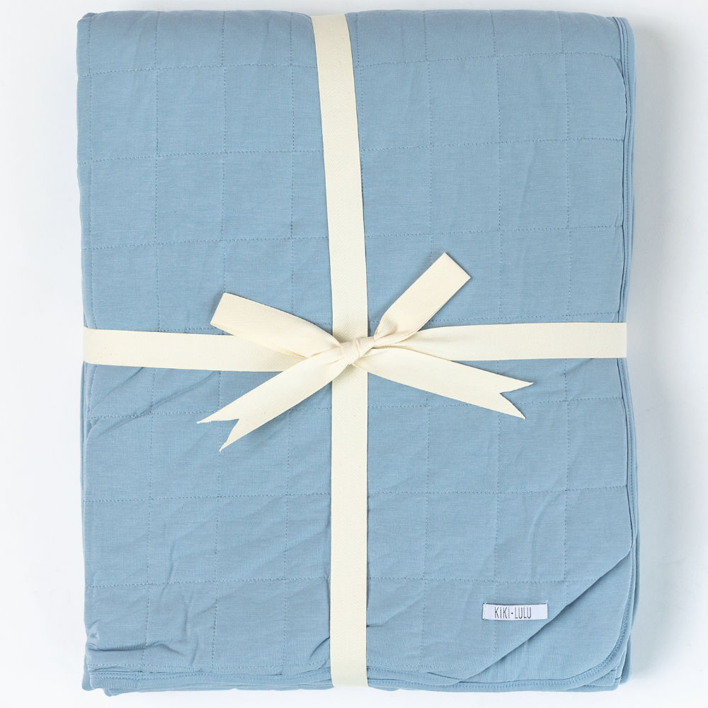 
                      
                        Adult Quilted Blanket - Baby Blue
                      
                    