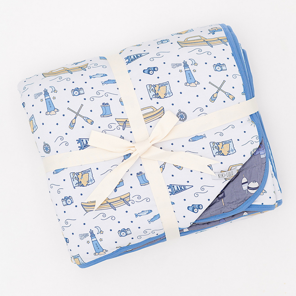 Lake It Or Leave It Adult Quilted Blanket - XL