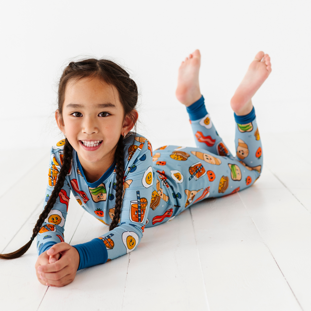 
                      
                        Blue Breakfast pajamas by Kiki and Lulu
                      
                    