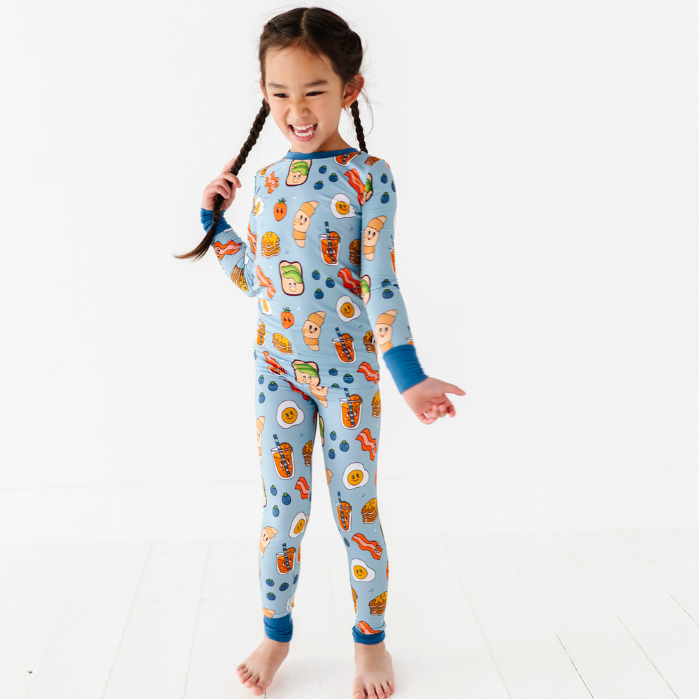 
                      
                        Blue Breakfast pajamas by Kiki and Lulu
                      
                    