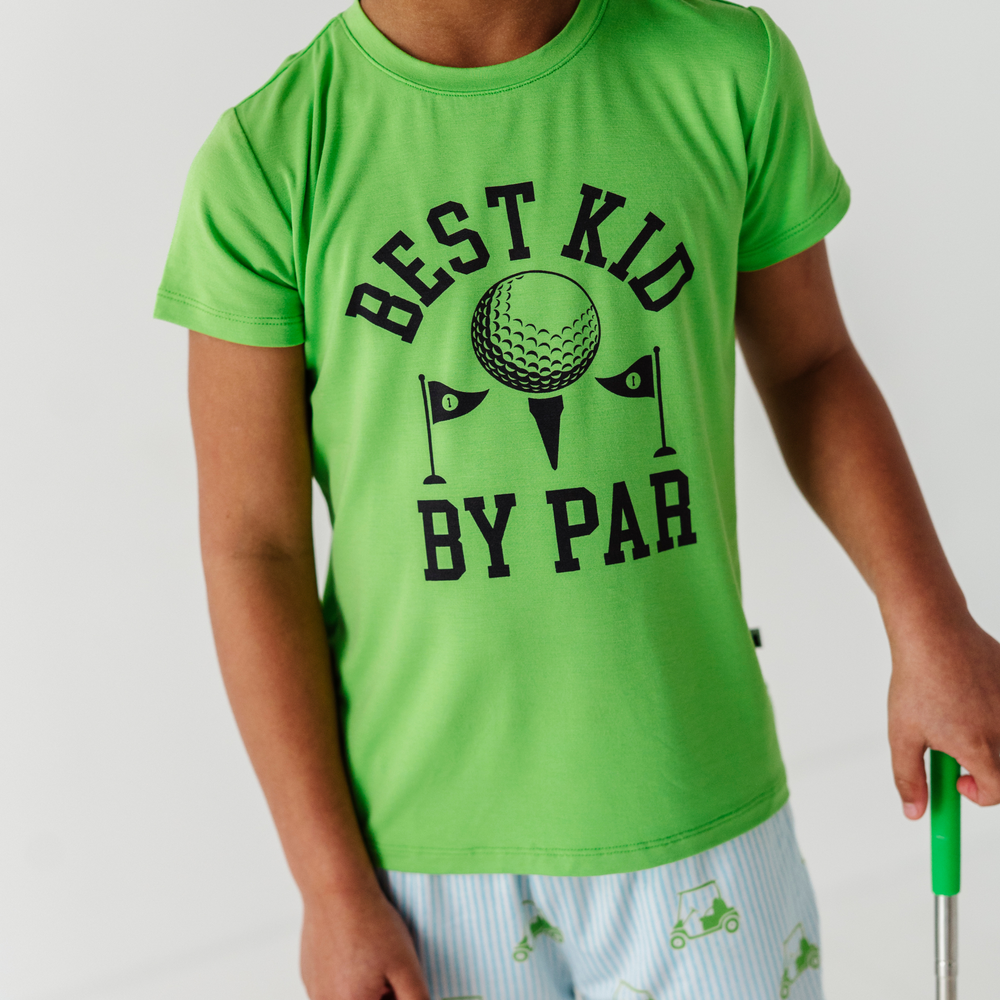 
                      
                        Who's Your Caddy? Blue Golf Graphic Set - Kiki and Lulu x Little Mama Shirt Shop
                      
                    