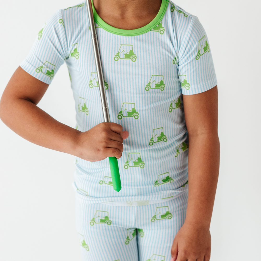 
                      
                        Who's Your Caddy? Blue Golf Toddler/Big Kid Pajamas
                      
                    