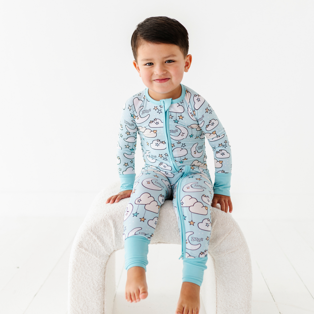 
                      
                        Baby boy footie pajamas by Kiki and Lulu
                      
                    