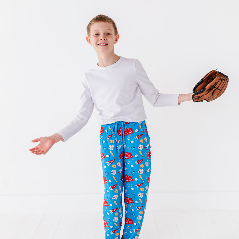 All About That Base Boys Lounge Pants - Bigger Kids