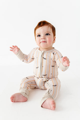 The Batty Bunch Convertible Footies- Sage